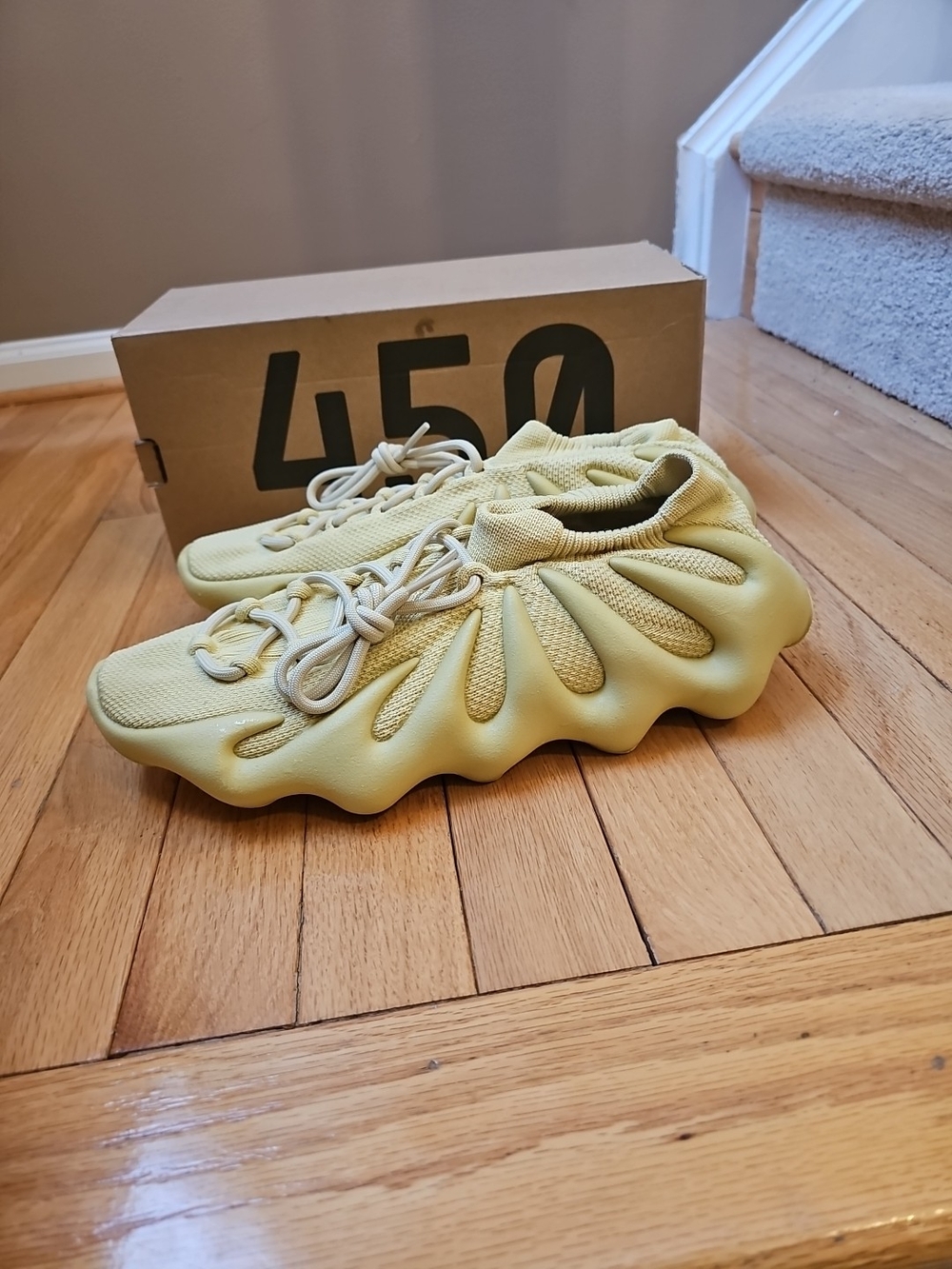 Adidas Yeezy 450 SULFUR  Mens 11.5 HP5426